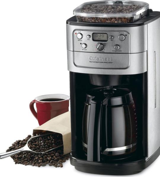 Cuisinart Grind & Brew 12 Cup Coffeemaker, Chrome