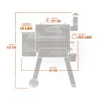 Traeger Pro 22 Electric Pellet Grill & Smoker, 6-in-1 BBQ, Bronze