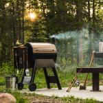 Traeger Pro 22 Electric Pellet Grill & Smoker, 6-in-1 BBQ, Bronze