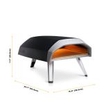 Ooni Koda 12 Gas Pizza Oven Bundle with Peel, Cover & Thermometer