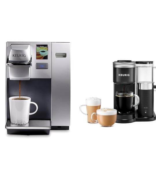 Keurig K-Café SMART Single Serve Coffee & Espresso Maker - Latte/Cappuccino Machine with Milk Frother - Works with K-Cup Pods - Black