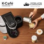 Keurig K155 Office Pro Commercial Coffee Machine - Single Serve K-Cup Brewer with 4-Count Modular Pod Dispenser & Free Coffee Pods Included