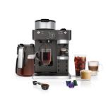 Ninja Coffee Barista System – Nespresso Compatible, 12-Cup Carafe & Milk Frother – Black/Stainless Steel (CFN601C, CA
