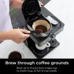 Ninja Coffee Barista System – Nespresso Compatible, 12-Cup Carafe & Milk Frother – Black/Stainless Steel (CFN601C, CA