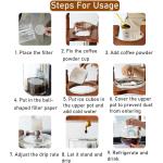 YDBMY 3000ml Commercial Ice Drip Cold Brew Coffee Maker with Stainless Steel Regulator