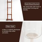 YDBMY 3000ml Commercial Ice Drip Cold Brew Coffee Maker with Stainless Steel Regulator