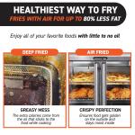 Gourmia GTF7520 Toast Oven Air Fryer