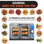 Gourmia GTF7520 Toast Oven Air Fryer