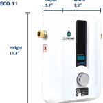 EcoSmart ECO 11 Electric Tankless Water Heater, 13KW at 240 Volts with Patented Self Modulating Technology