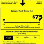 EcoSmart ECO 11 Electric Tankless Water Heater, 13KW at 240 Volts with Patented Self Modulating Technology